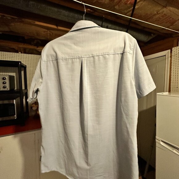 COPY - 6 Short Sleeve/ Cuban Shirts, Buckle & Express MULTIPLE COLORS! - Picture 6 of 15